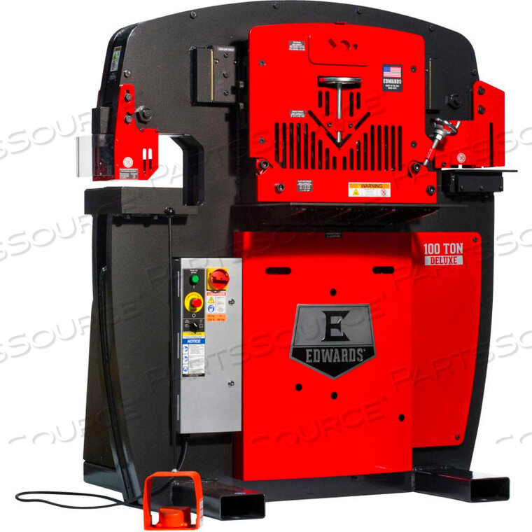 OEM#: IW100DX-3P380100 TON DELUXE IRONWORKER - 3 ФАЗЫ, 380 В, 50 Гц от Edwards Signaling