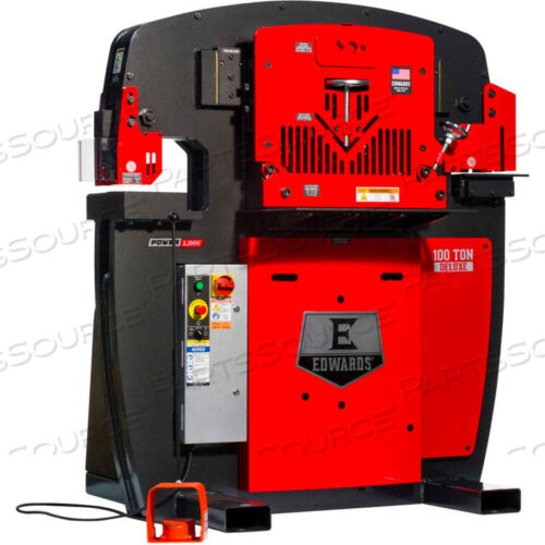OEM#: IW100DX-3P575-AC100 TON DELUXE IRONWORKER - 3 ФАЗЫ, 575 В С ГИДРАВЛИЧЕСКИМ КОМПЛЕКТОМ ОТ Edwards Signaling