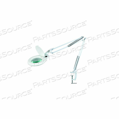 OEM#: 902-109ЛАМПА ДЛЯ РАБОЧЕГО СТОЛА С УВЕЛИЧИТЕЛЬНОЙ ЛАМПОЙ - БЕЛАЯ, С ВЕРСТАЛЬНЫМ ЗАЖИМОМ от Eclipse Enterprises, Inc.