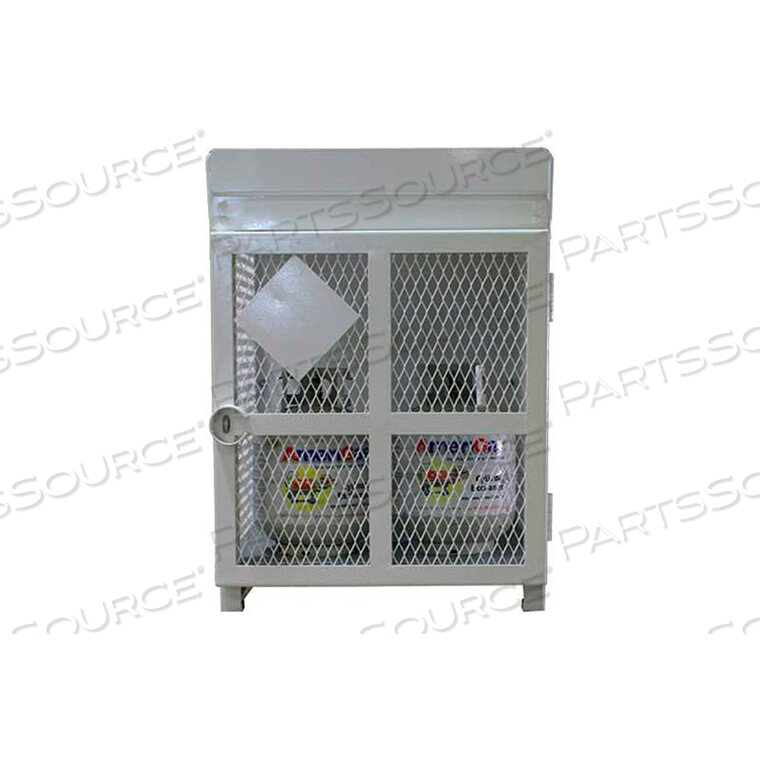 OEM#: ENC-20-4-WHITE4 ЕМКОСТЬЮ 20 ФУНТОВ ЦИЛИНДРЫ СВЕРХПРОЧНАЯ СТАЛЬНАЯ КЛЕТКА ДЛЯ ГАЗОВЫХ БАЛЛОНОВ 30WX30DX38H БЕЛАЯ, РУЧНОЕ ЗАКРЫТИЕ Почтовой службой