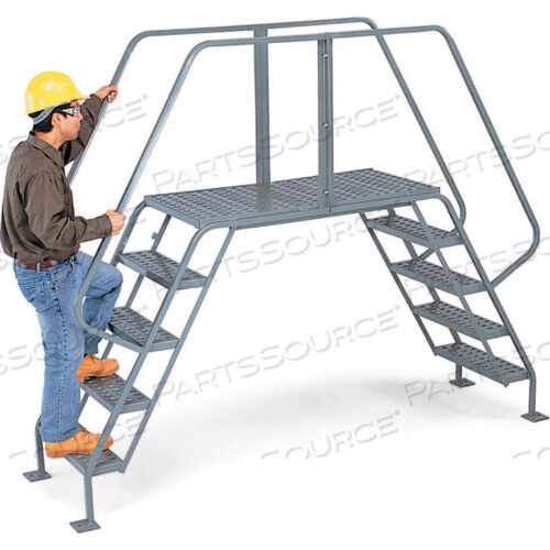 СТАЛЬНОЙ КРОССОВЕР 60 ГРАДУСОВ, 6-СТУПЕНЧАТЫЙ, 24 ШИРОКАЯ РУКОЯТКА, СЕРЫЙ, НАГРУЗКА 300 ФУНТОВ.