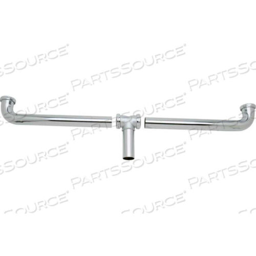 OEM#: LK52CHROME НЕПРЕРЫВНЫЙ СЛИВ ДЛЯ 2-Х ОТСЕКНОЙ РАКОВИНЫ от Elkay