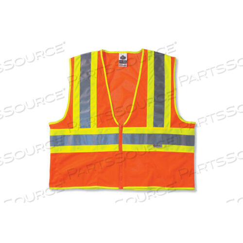 OEM#: 213158230Z ДВУХЦВЕТНЫЙ ЖИЛЕТ КЛАССА 2, ОРАНЖЕВЫЙ, L/XL от Ergodyne