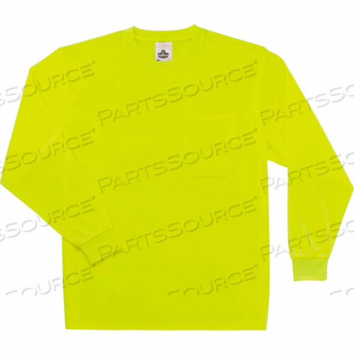 OEM#: 215828091 NON-CERTIFIED LONG SLEEVE T-SHIRT, LIME, S by Ergodyne