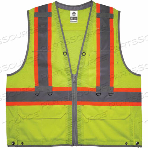 OEM#: 241758231TV HI-VIS ЖИЛЕТ БЕЗОПАСНОСТИ ДЛЯ ИНСТРУМЕНТОВ, L/XL, ТИП R, КЛАСС 2 от Ergodyne
