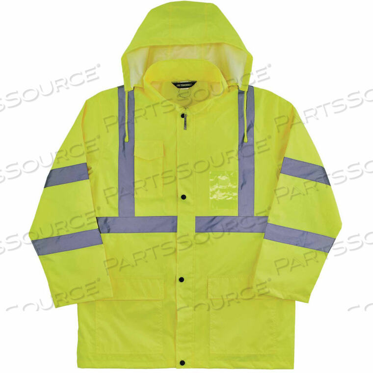 OEM#: 24336TYPE R CLASS 3 ЛЕГКАЯ СВЕТОЗВЕЗДАЮЩАЯ КУРТКА, ЛАЙМ, 2XL от Ergodyne