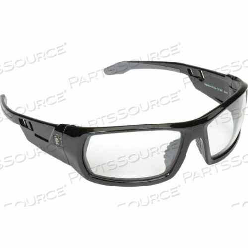 OEM#: 50000SKULLERZ ODIN ЗАЩИТНЫЕ ОЧКИ, ПРОЗРАЧНЫЕ ЛИНЗЫ, ЧЕРНАЯ ОПРАВА от Ergodyne
