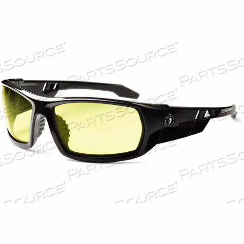 OEM#: 50050SKULLERZ ODIN ЗАЩИТНЫЕ ОЧКИ, ЖЕЛТЫЕ ЛИНЗЫ, ЧЕРНАЯ ОПРАВА от Ergodyne
