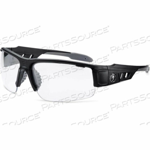 OEM#: 52400SKULLERZ DAGR ЗАЩИТНЫЕ ОЧКИ, МАТОВО-ЧЕРНЫЕ, ПРОЗРАЧНЫЕ ЛИНЗЫ от Ergodyne