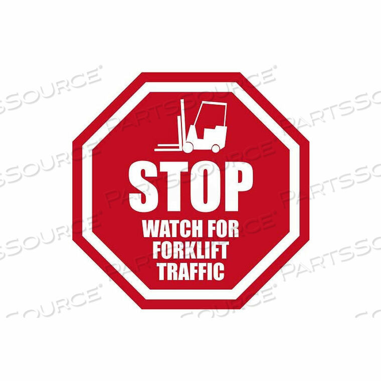 OEM#: DS-SIGN 32-0030ЗНАК DURASTRIPE 32 OCTAGONE - СТОП-СИГНАЛ ДЛЯ ПОГРУЗЧИКОВ от ERGOMAT INC.