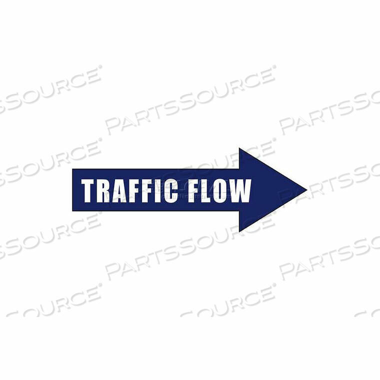 OEM#: DS-SIGN 34X12-0443ЗНАК СТРЕЛКА DURASTRIPE 34X12 - ПОТОК ДВИЖЕНИЯ от ERGOMAT INC.