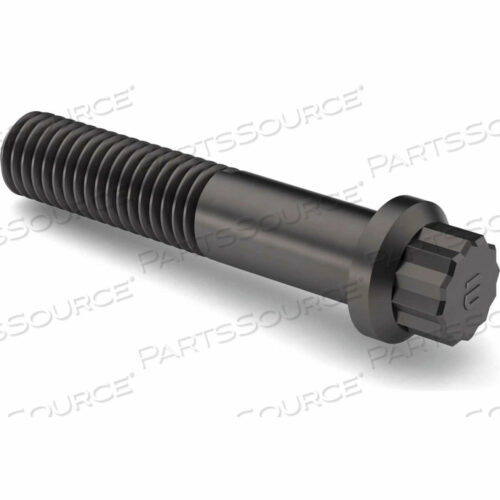 ВИНТ С ФЛАНЦЕМ 3/8-24 X 2 12-ГРАННЫЙ - 170M PSI - СТАЛЬ - ГЛАДКИЙ - ЧАСТИЧНАЯ РЕЗЬБА - UNF - УПАКОВКА ИЗ 10 ШТ.