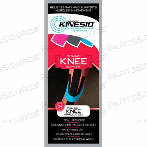 OEM#: 24-4933-20KINESIO PRE-CUT КИНЕЗИОЛОГИЧЕСКАЯ ЛЕНТА, КОЛЕНО, КОРОБКА ИЗ 20 ШТ. от Fabrication Enterprises