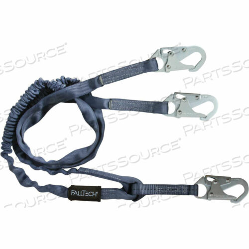 OEM#: 8259YINTERNAL 6 SHOCK AMORING LANYARD, С 3 КАРАБИНАМИ от Falltech