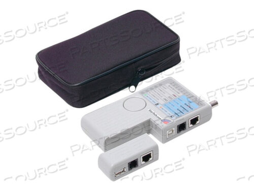 OEM#: REMOTETESTPROFESSIONAL МНОГОФУНКЦИОНАЛЬНЫЙ ТЕСТЕР КАБЕЛЕЙ RJ45 RJ11 USB И BNC - СЕТЕВОЙ ТЕСТЕР от StarTech.com Ltd.