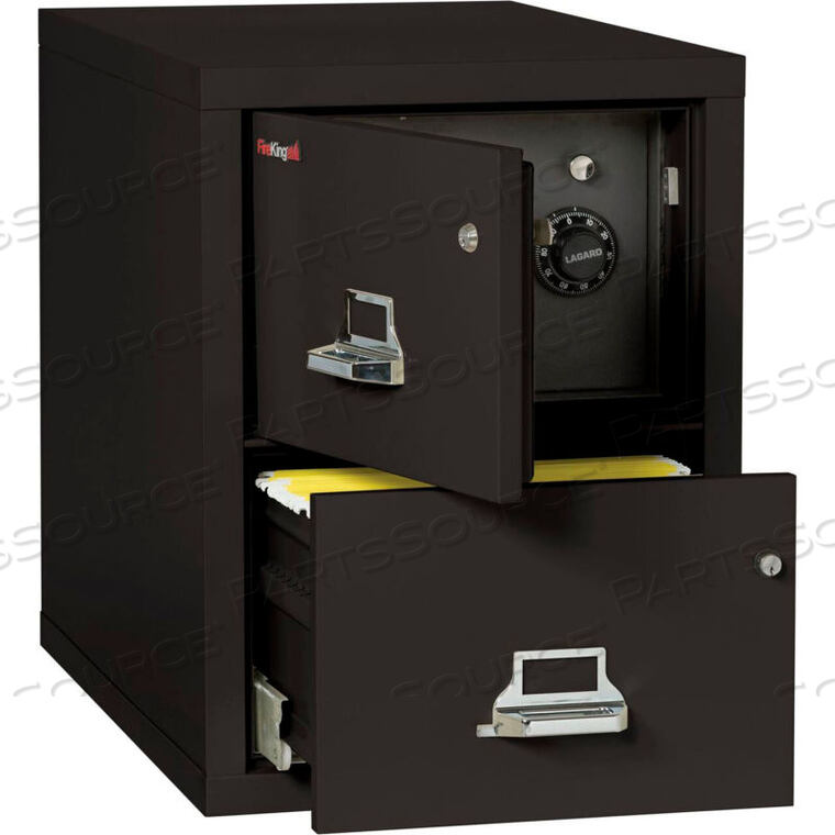 OEM#: 2-2131-CBLSFОГНЕУПОРНЫЙ ВЕРТИКАЛЬНЫЙ СЕЙФ С 2 ЯЩИКАМИ ДЛЯ ХРАНЕНИЯ LEGAL 20-13/16WX31-9/16DX27-3/4H ЧЕРНЫЙ от Fire King