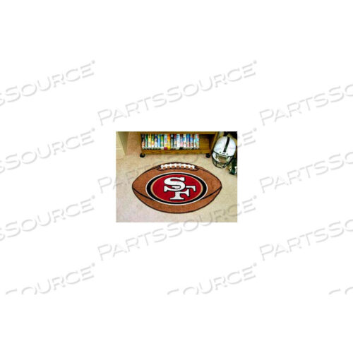 OEM#: 5835ФУТБОЛЬНЫЙ КОВРИК SAN FRANCISCO 49ERS ТОЛЩИНОЙ 1/4 2 X 3 от Fanmats, LLC