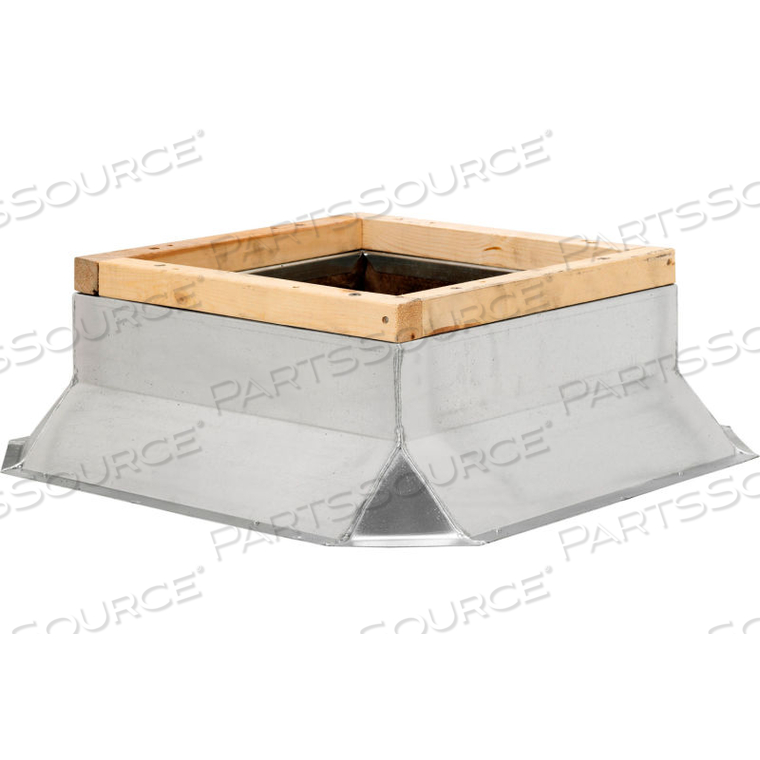 OEM#: 5ACC17FSFIXED НЕВЕНТИЛИРУЕМЫЙ БОРДЮР, 17-1/2 КВАДРАТ X 8H, ОЦИНКОВАННАЯ СТАЛЬ от Fantech