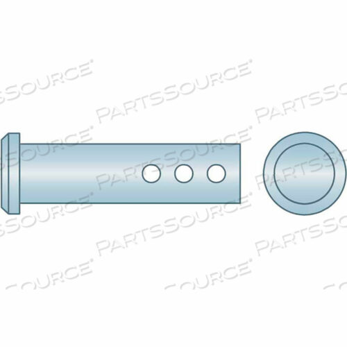 УНИВЕРСАЛЬНЫЙ ШТИФТ С ШТЫРЕМ 3/8 X 1 - НИЗКОУГЛЕРОДИСТАЯ СТАЛЬ - ПРОЗРАЧНЫЙ ЦИНК