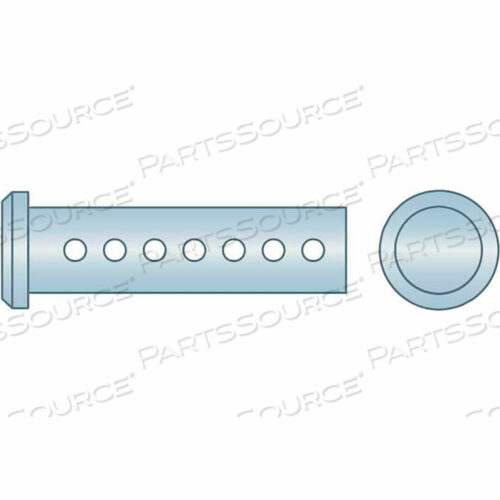 УНИВЕРСАЛЬНЫЙ ШТИФТ С ШТЫРЕМ 1/2 X 3 - НИЗКОУГЛЕРОДИСТАЯ СТАЛЬ - ПРОЗРАЧНЫЙ ЦИНК