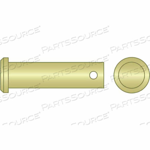 ШТИФТ С ШПИЛЬКОЙ 1/2 X 4-1/2 - НИЗКОУГЛЕРОДИСТАЯ СТАЛЬ - ЖЕЛТЫЙ ЦИНК