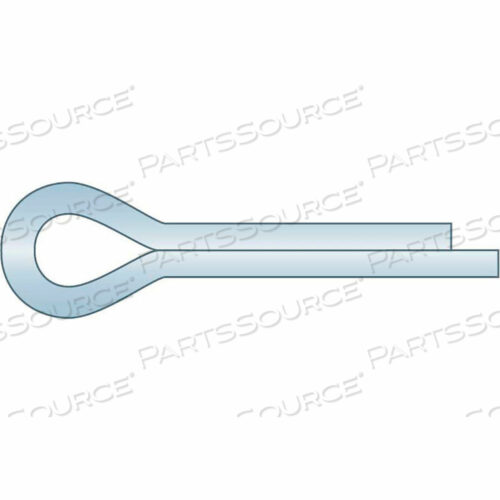 ШПЛИНТ 9/64 X 1 - УГЛЕРОДИСТАЯ СТАЛЬ - ЦИНК - ASME 18.8.1 - СДЕЛАНО В США