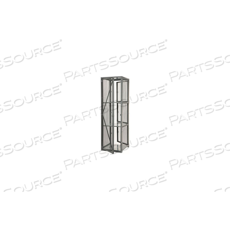 OEM#: D3-2424-1-KDSTOR-MORE ТРЕХЪЯРУСНЫЙ 4-ДВЕРНЫЙ ЭКСПЕДИЦИОННЫЙ ШКАФ, 24ШX25-1/2DX79-1/2H, СЕРЫЙ, В РАЗОБРАННОМ СОСТОЯНИИ, Folding Guard