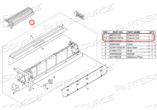 OEM#: 840Y200005ERASURE LAMP от FUJIFILM Healthcare Americas Corporation