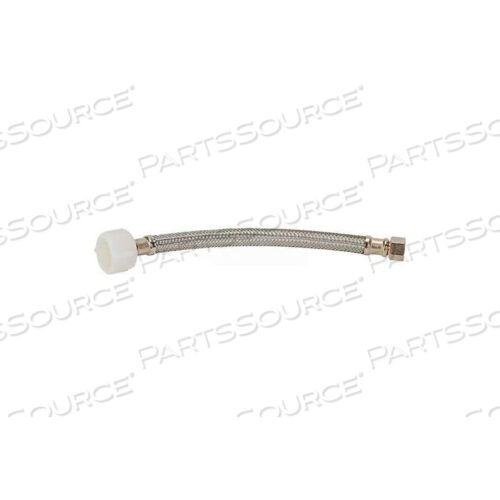 TOILET SUPPLY 3/8 IN. COMPRESSION X 7/8 IN. BALLCOCK X 9 IN. - BRAIDED SS