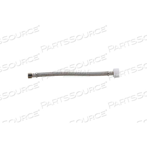 ПОДАЧА ТУАЛЕТА 3/8 ДЮЙМА КОМПРЕССИЯ X 7/8 ДЮЙМА ШАРОВОЙ КРАН X 12 ДЮЙМОВ - НЕРЖАВЕЮЩАЯ СТАЛЬ