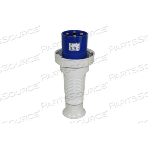 ВИЛКА, 60/63A, 4P, 230/250 В ПЕРЕМЕННОГО ТОКА, 6 Ч, IP67 С КАБЕЛЬНЫМ САЛЬНИКОМ