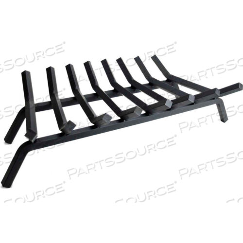 FIREPLACE GRATE, 33W, 3/4 STEEL, 8 BARS