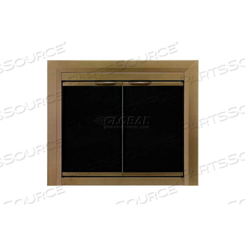 СТЕКЛЯННАЯ ДВЕРЦА КАМИНА CAHILL АНТИКВАРНАЯ 43-1/2L X 33H