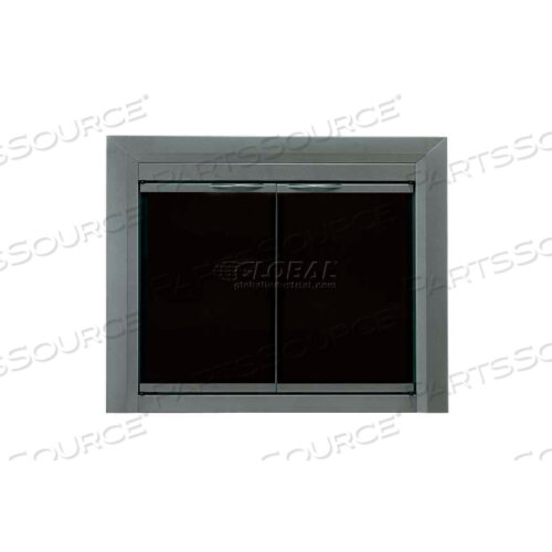 ДВЕРЦА КАМИНА ИЗ СТЕКЛЯННОГО СТЕКЛА CRATON GUNMETAL 37-1/2L X 33H