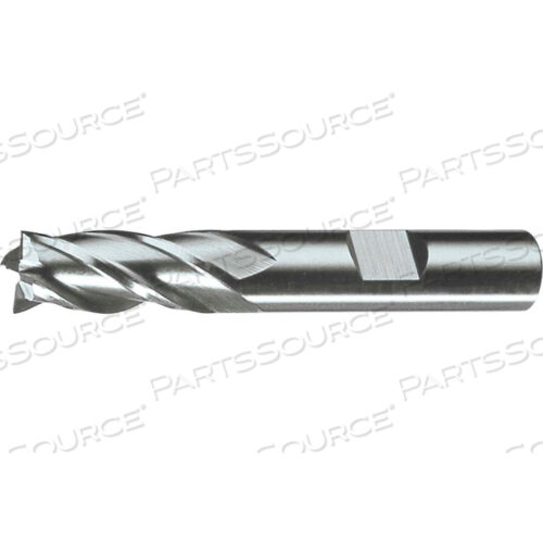 HG-4C HSS 4-ЗУБАЯ ОДНОКОНЦЕВАЯ КВАДРАТНАЯ ФРЕЗА, 15/32 X 1/2 X 3 X 5