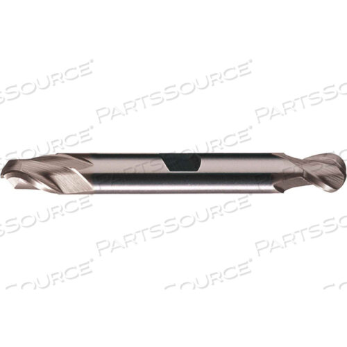 HD-2B HSS 2-ЗУБАЯ СФЕРИЧЕСКАЯ ДВУХКОНЦЕВАЯ ФРЕЗА, 13/32 X 1/2 X 13/16 X 4-1/8