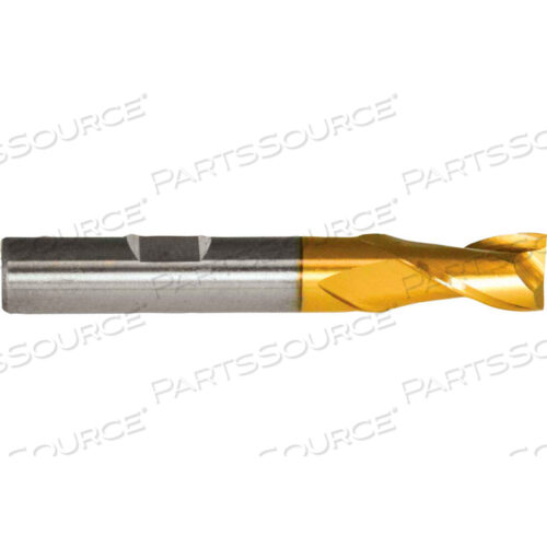 HG-2-TN HSS 2-ЗУБАЯ КВАДРАТНАЯ ОДНОКОНЦЕВАЯ ФРЕЗА, 29/64 X 3/8 X 13/16 X 2-11/16