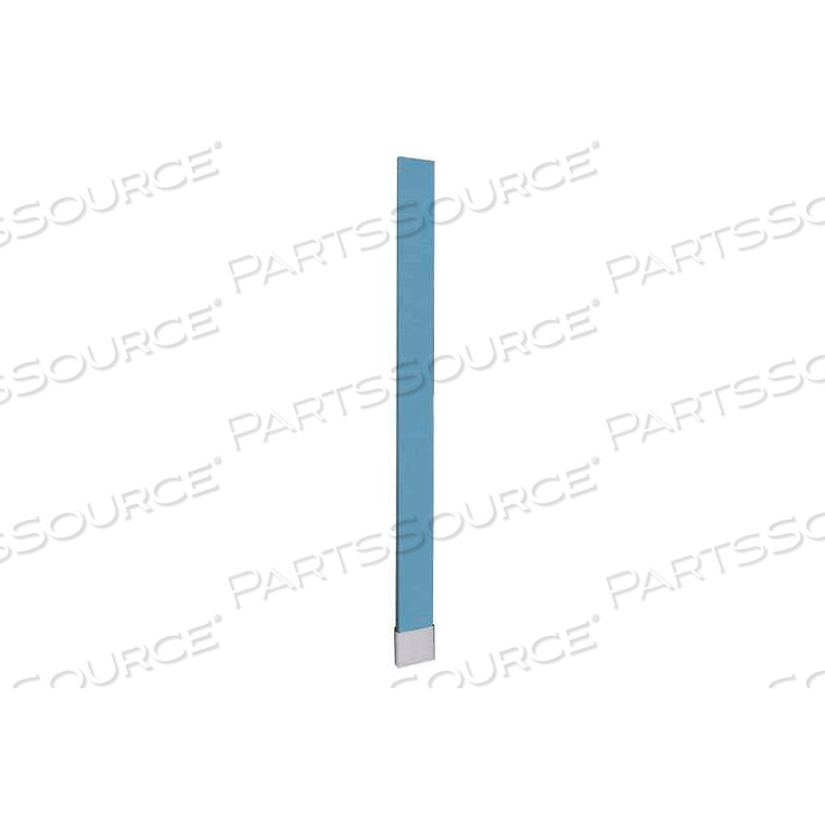 OEM#: 40-90870795-ПИЛЯСТРА БУПОЛИМЕРНАЯ С БАШМАКОМ - 7Ш X 82В СИНИЙ от Global Partitions