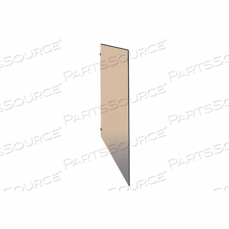 OEM#: 40-98871805-SGPHENOLIC BLACK CORE PILASTER W/ SHOE - 18W X 82H SILVER GRAY от Global Partitions