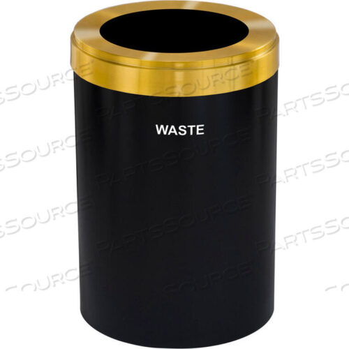 OEM#: W-2042BK-BE-WVALUE RECYCLEPRO ОДНОПОТОЧНЫЙ АТЛАСНЫЙ ЧЕРНЫЙ/АТЛАСНАЯ ЛАТУНЬ, 41 ГАЛЛОН ОТХОДОВ - W-2042 от Glaro Products Inc