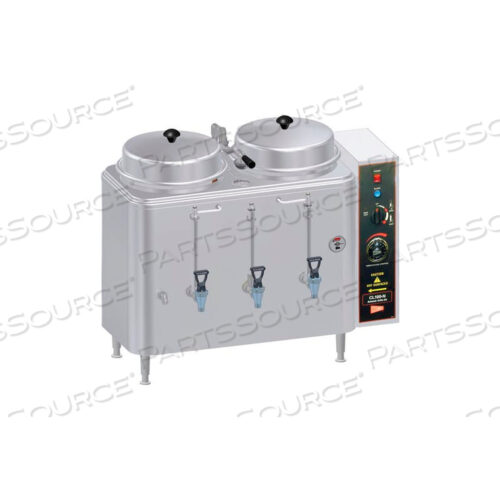 КОФЕЙНИК, ДВОЙНОЙ, 3 ГАЛЛОНА, КНОПОЧНЫЙ МЕШАЛКА