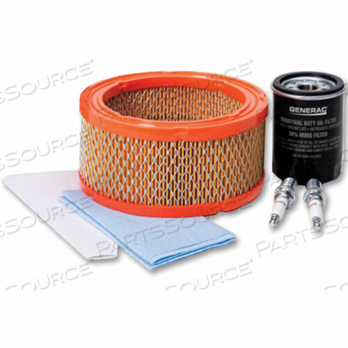 OEM#: 5661КОМПЛЕКТ ДЛЯ ПЛАНОВОГО ОБСЛУЖИВАНИЯ ДЛЯ ГЕНЕРАТОРА С ВОЗДУШНЫМ ОХЛАЖДЕНИЕМ МОЩНОСТЬЮ 7000 ВТ 410 CC от Generac