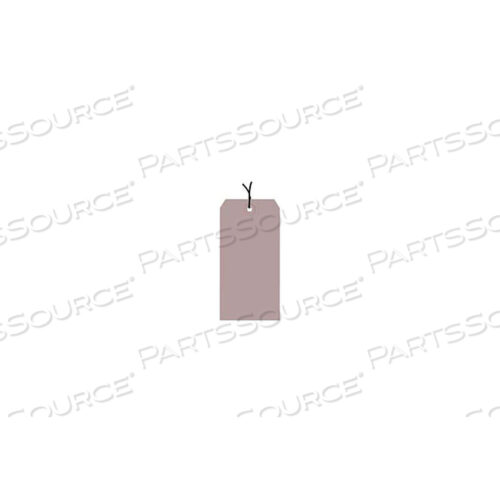 #5 СЕРЫЕ БИРКИ НА НИТКЕ УПАКОВКА 4-3/4 X 2-3/8 - 1000 ШТ.