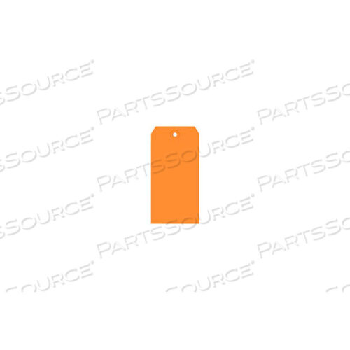 OEM#: G11071H#7 ОРАНЖЕВАЯ ТРАНСПОРТНАЯ БИРКА УПАКОВКА 5-3/4 X 2-7/8 - 1000 шт. от Box Packaging Inc