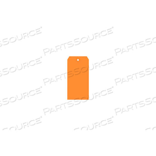 OEM#: G11061H#6 ORANGE SHIPPING TAG PACK 5-1/4 X 2-5/8 - 1000 PACK by Box Packaging Inc
