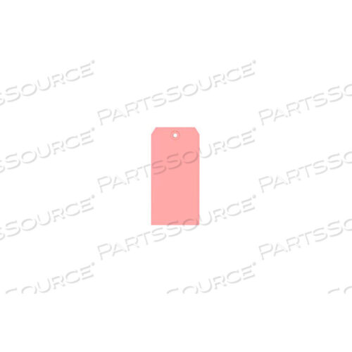 OEM#: G11051J#5 РОЗОВАЯ ТРАНСПОРТНАЯ БИРКА УПАКОВКА 4-3/4 X 2-3/8 - 1000 ШТ. от бренда Partners