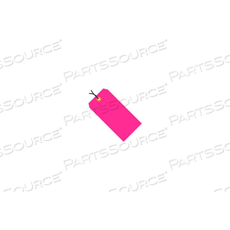 OEM#: G12083E#8 РОЗОВЫЕ ФЛУОРЕСЦЕНТНЫЕ ПРОВОДНЫЕ БИРКИ УПАКОВКА 6-1/4 X 3-1/8 - 1000 шт. от бренда Partners