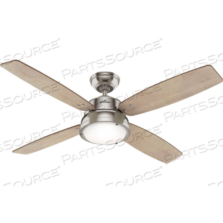 OEM#: 5943952 WINGATE-BRUSHED NICKEL - 4535 CFM С КОМПЛЕКТОМ ОСВЕЩЕНИЯ от Hunter Fan Co. / Casablanca Fand Co.