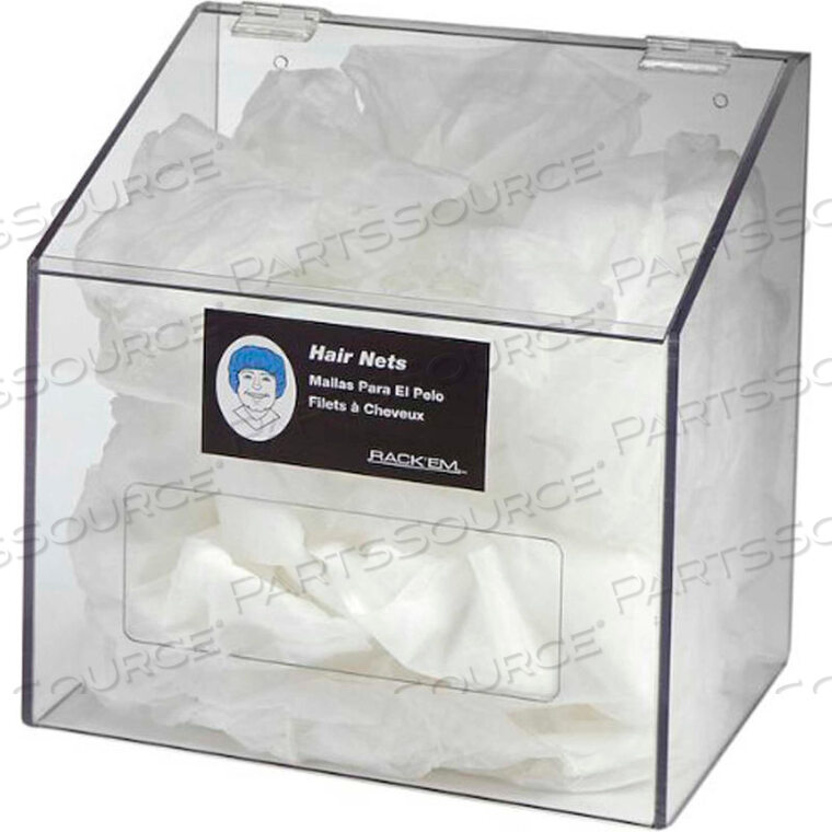 OEM#: 51191-ДИСПЕНСЕР С ОТСЕКОМ ДЛЯ ПРОЗРАЧНОЙ СЕТКИ ДЛЯ ВОЛОС/ЧЕХЛА ДЛЯ БОРОДЫ/ЧЕХЛОВ/ЗАЩИТЫ РУК от Horizon Mfg Enterprises, Inc.