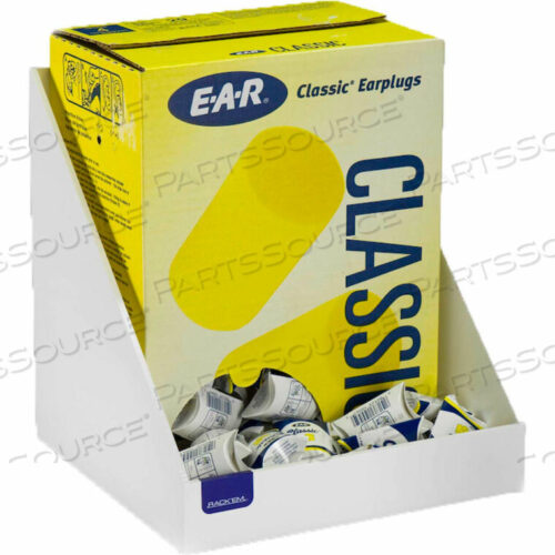 OEM#: 5132-W200 PAIR FOAM EAR PLUG TRAY, WHITE, HEAVY-DUTY PLASTIC, 10-5/8L by Horizon Mfg Enterprises, Inc